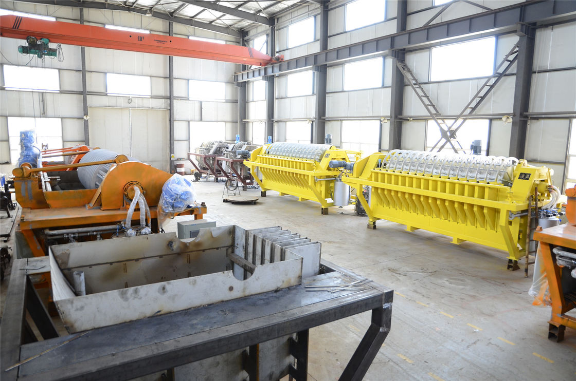 Filtergebied 6 kubieke meter tot 120 kubieke meter Keramische vacuümfiltratie-apparatuur Energiebesparend systeem ontworpen voor filtratie